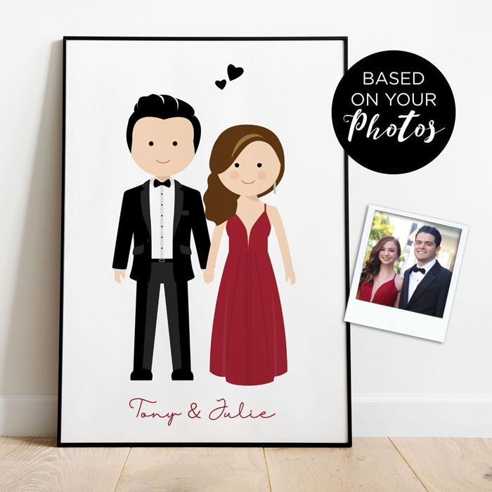 custom for family,
custom family portrait,
personalized family gifts,