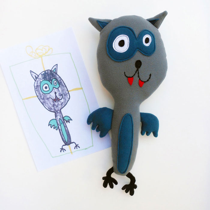 SOFT TOY FROM DRAWING - Piccolo Artista